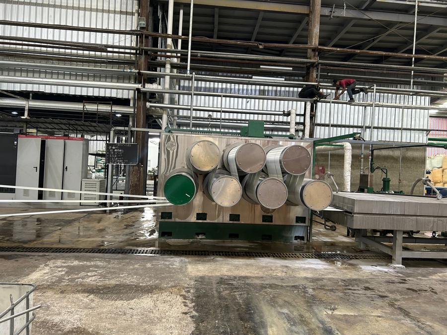 PET bottle flake washing and finish line